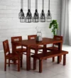 Elegant Sheesham Dining Table - Image 9