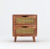 Royal sheesham solid sheesham wood bedside table online - Image 5