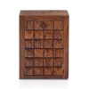 Royal sheesham luxury wooden bedside table India - Image 3