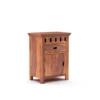 Royal sheesham modern bedside table for bedroom - Image 5