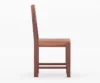 Classic Solid Sheesham Wood Dining Table Set with 6 Chairs - Image 6