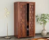 Elegant 2 Door Sheesham Wood Wardrobe Royal Sheesham