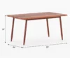 Elegant Heritage Solid Sheesham Wood 6 Seater Dining Table Set - Image 10