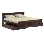Heritage Solid Wood Bedroom Bed Royal Sheesham - Image 5