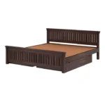 Heritage Solid Wood Bedroom Bed Royal Sheesham - Image 9