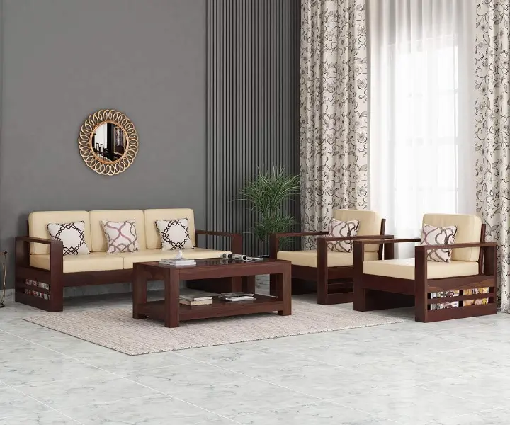 Royal sheesham wood sofa set price in india