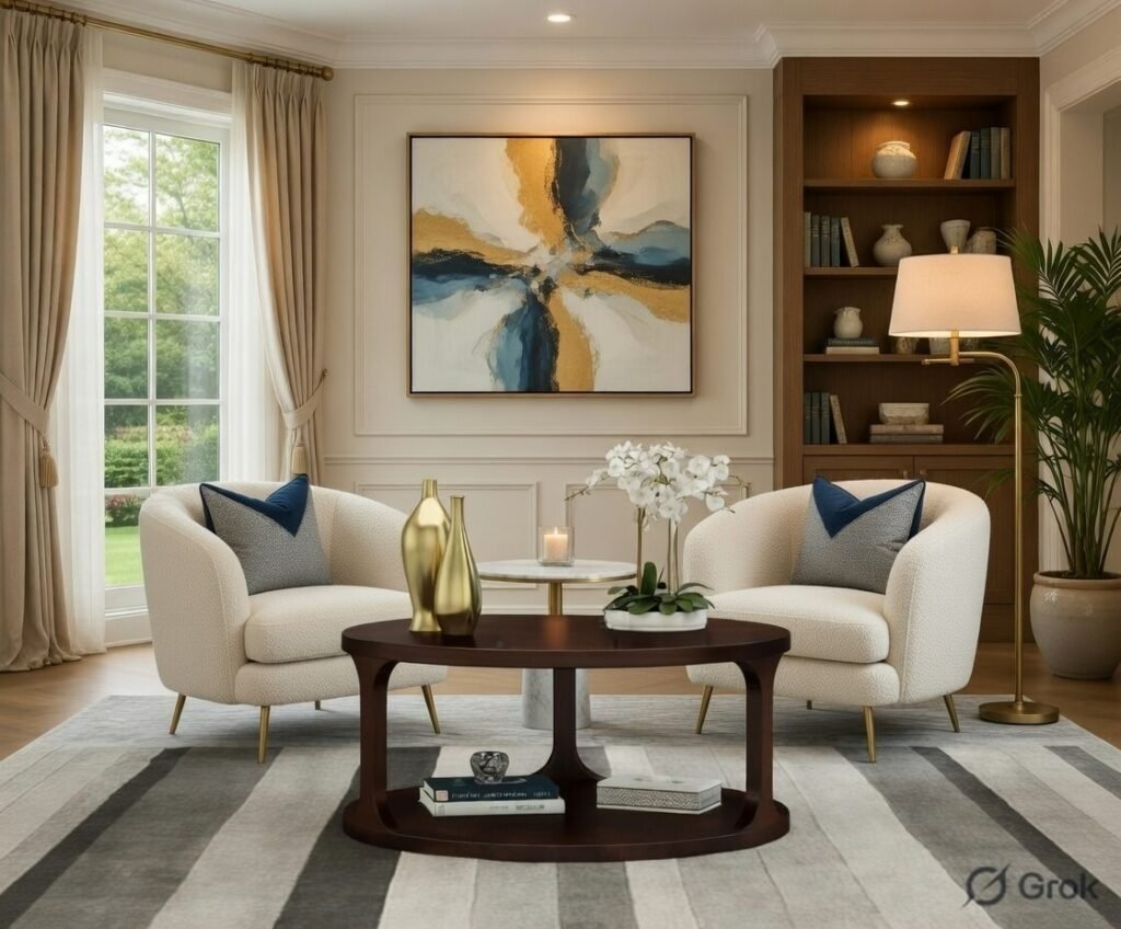 Handcrafted Sheesham Wood Coffee Table with Bottom Storage Rack – Royal Sheesham