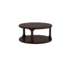 Luxury Handcrafted Sheesham Wood Coffee Table with Bottom Rack - Image 3