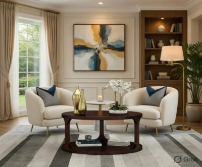 Handcrafted Sheesham Wood Coffee Table with Bottom Storage Rack – Royal Sheesham