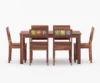Luxury Royal Sheesham Wood 6 Seater Dining Table Set for Modern Homes - Image 2