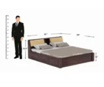 Luxury Solid Sheesham Wood King Size Bed Royal Sheesham - Image 8