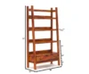 Modern Solid Wood Bookshelf Royal Sheesham - Image 7