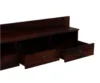 Norwick Sheesham Wood TV Console in Scratch Resistant Provincial Teak Finish - Image 4