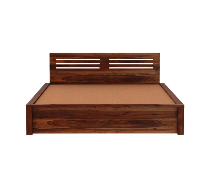 Royal Sheesham Handmade Solid Wood Bed - Image 2
