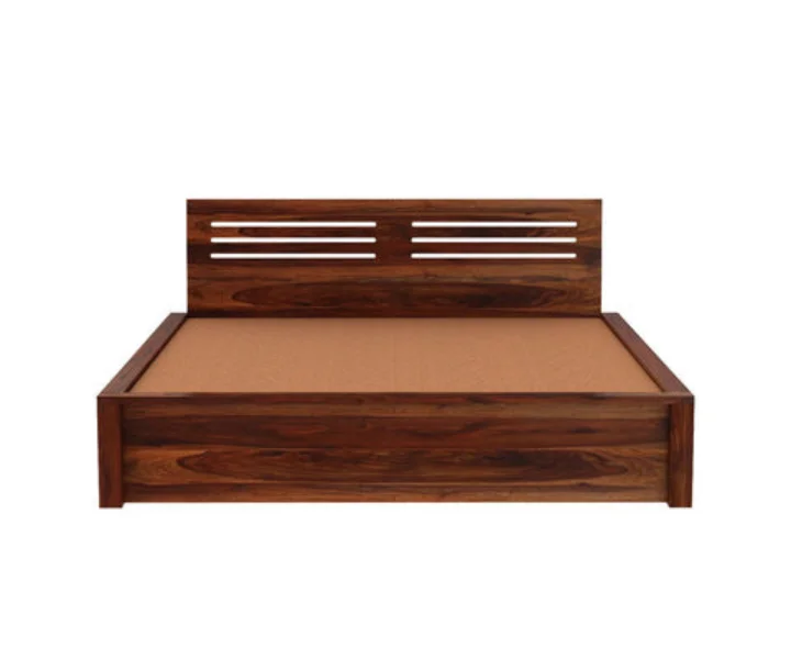 Royal Sheesham Handmade Solid Wood Bed - Image 4