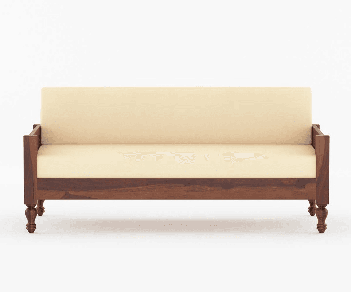 Royal Sheesham Luxury Solid Wood Living Room Sofa - Image 6