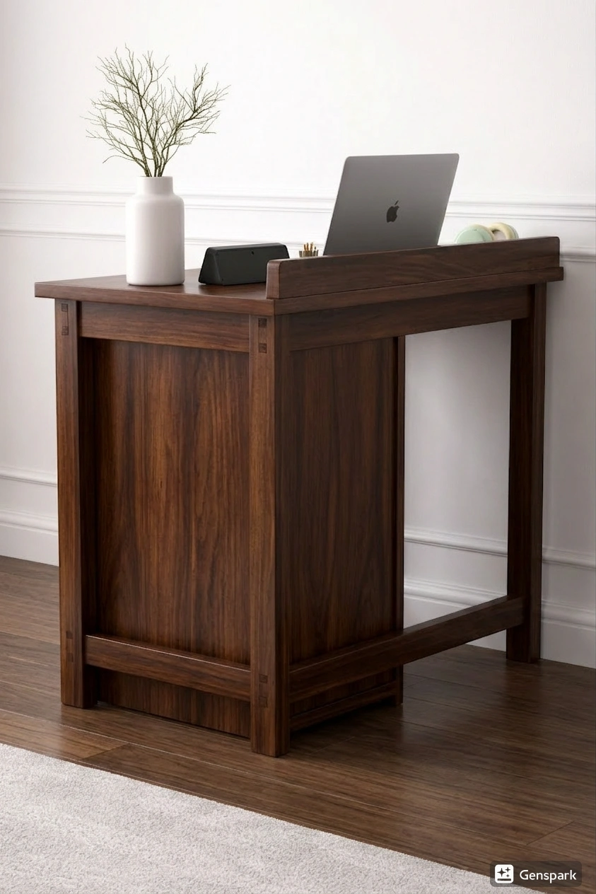 Royal Sheesham Premium Sheesham Wood Study Table - Image 2