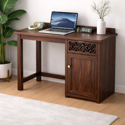 Royal Sheesham Premium Sheesham Wood Study Table for Home and Office