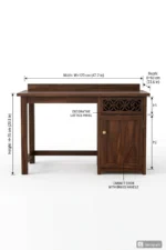 Royal Sheesham Premium Sheesham Wood Study Table - Image 6