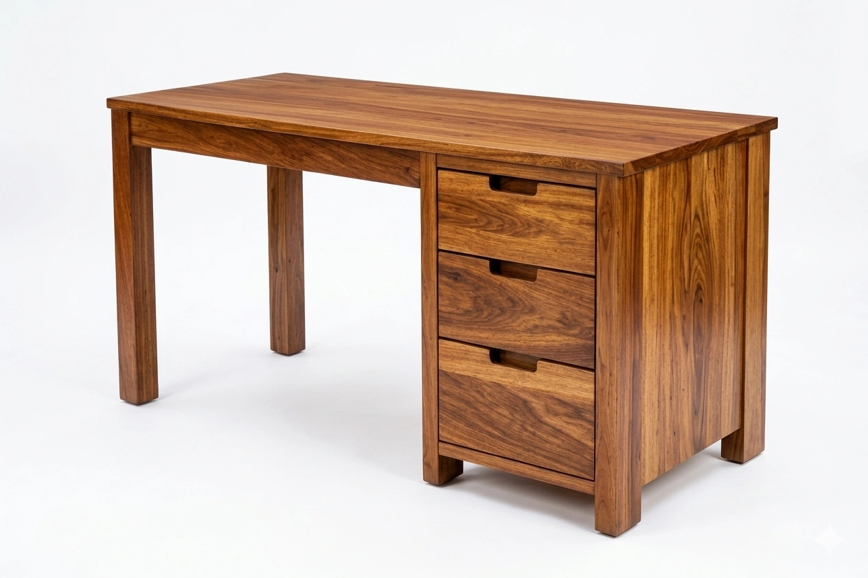 Royal Sheesham Premium Solid Sheesham Wood Study Table for Home and Office - Image 5