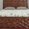 Royal Sheesham Signature 3D Geometric Designer Bed - Image 4