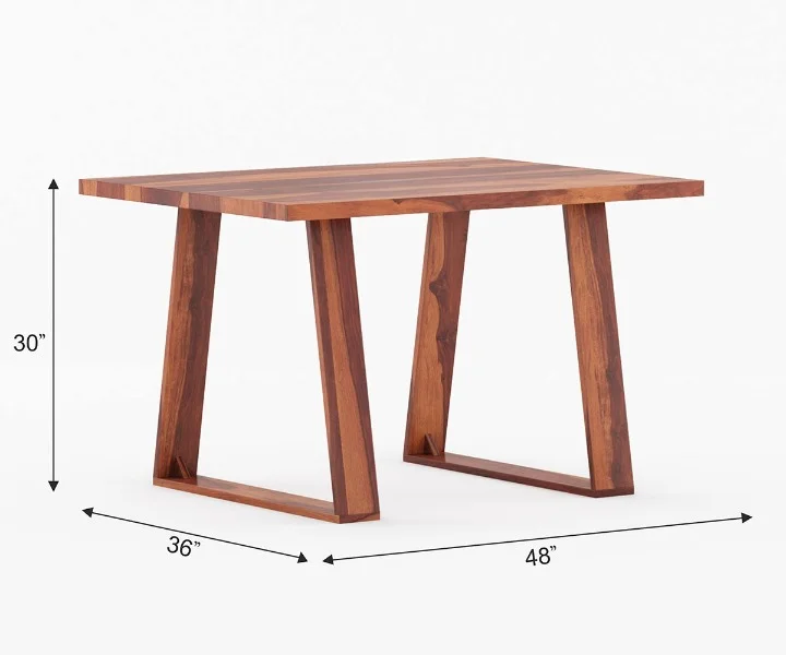 Royal sheesham 4 seater dining set for new home - Image 6