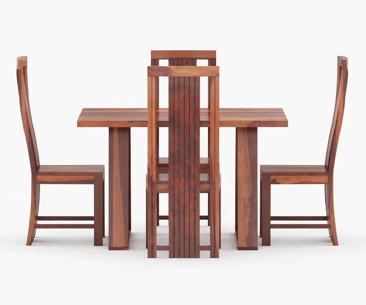 Royal sheesham 4 seater dining set for new home - Image 8