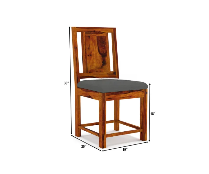 Royal sheesham 4 seater round dining set latest design - Image 5