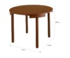 Royal sheesham 4 seater round dining set price in india - Image 5