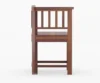 Royal sheesham compact 4 seater round dining set for small space - Image 8