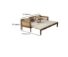 Royal sheesham modern bed design india - Image 2
