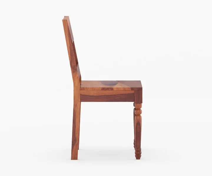 Royal sheesham round dining table 4 seater wooden set - Image 7