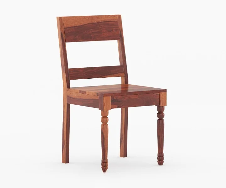 Royal sheesham round dining table 4 seater wooden set - Image 8