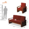 Royal sheesham solid sheesham wood sofa set for living room - Image 10