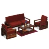 Royal sheesham solid sheesham wood sofa set for living room - Image 8