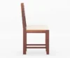 Royal sheesham space saving 4 seater round dining table - Image 7