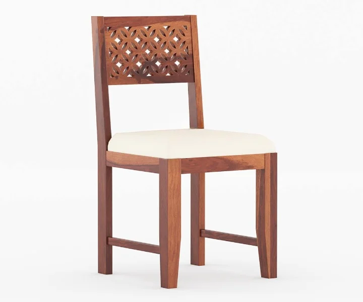 Royal sheesham space saving 4 seater round dining table - Image 10