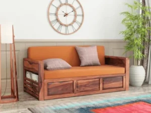 Solid Sheesham Wood Luxury Sofa Set with Cushions – Royal Sheesham