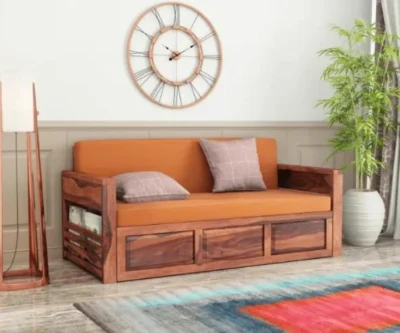 Solid Sheesham Wood Luxury Sofa Set with Cushions – Royal Sheesham