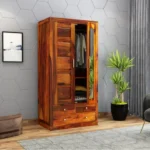 Smart Storage 2 Door Wardrobe Royal Sheesham