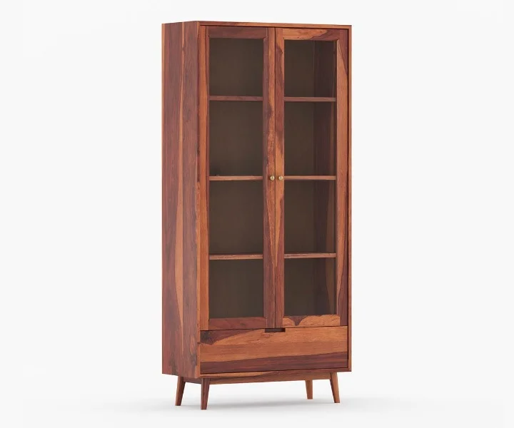 Best sheesham wood bookshelf online Royal Sheesham - Image 3