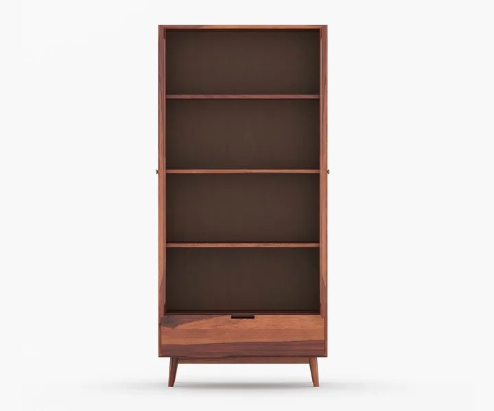 Best sheesham wood bookshelf online Royal Sheesham - Image 4