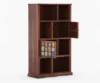 wooden bookshelf with drawers and shelves Royal Sheesham - Image 2