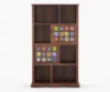 wooden bookshelf with drawers and shelves Royal Sheesham - Image 5