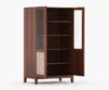 Sheesham wood bookshelf for living room Royal Sheesham - Image 4