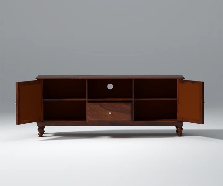 Sheesham wood wall mounted tv unit Royal Sheesham - Image 3