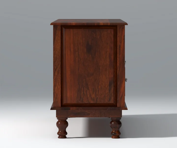 Sheesham wood wall mounted tv unit Royal Sheesham - Image 4