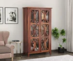 solid sheesham wood bookshelf for living room Royal Sheesham
