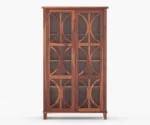 solid sheesham wood bookshelf for living room Royal Sheesham - Image 2