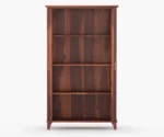 solid sheesham wood bookshelf for living room Royal Sheesham - Image 5